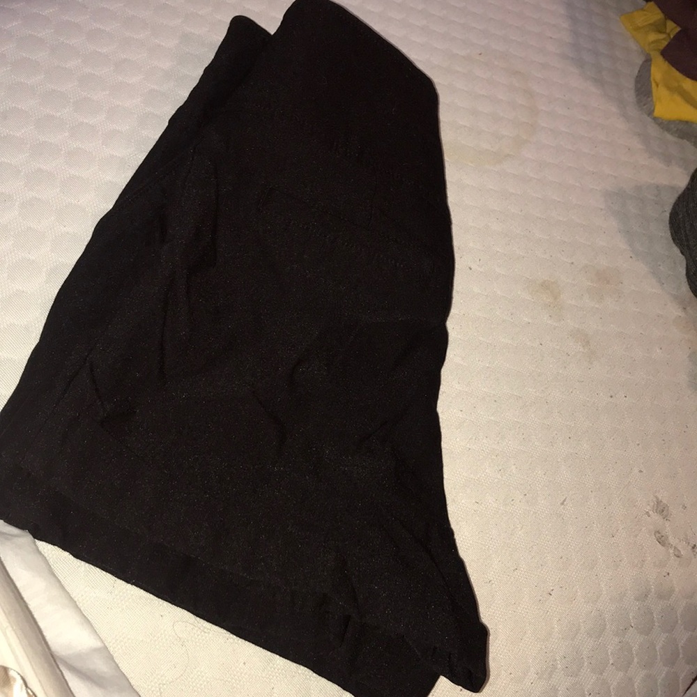 Black shorts